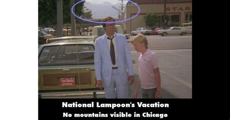 National Lampoons Vacation (1983) mistakes